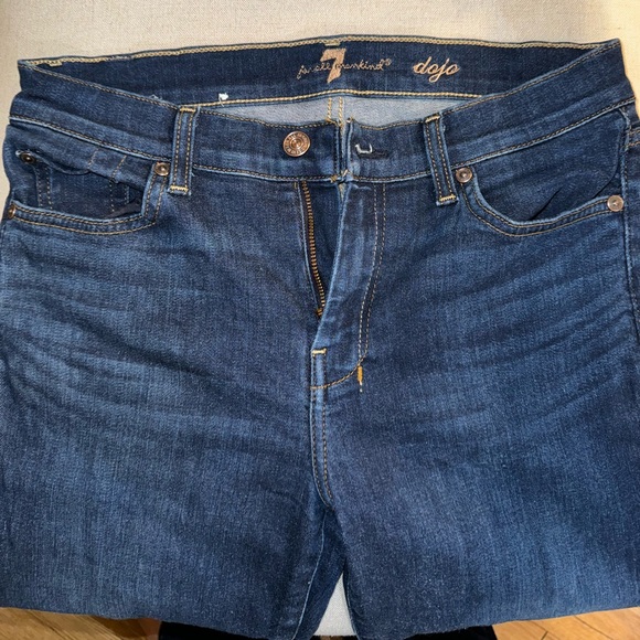 NWOT 7 For All Mankind Dark Wash Dojo - Picture 2 of 4